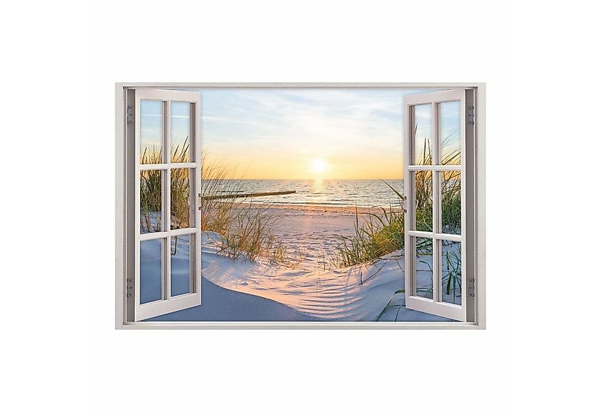 nikima Wandtattoo 153 Wandtattoo Fenster - Ostseestrand Maritim - Größe 750 günstig online kaufen