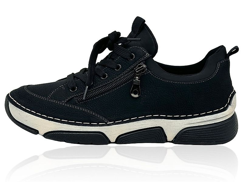 Nowaland Bequeme Damen Freizeitschuhe mit Zierreißverschluss und Schnürung günstig online kaufen