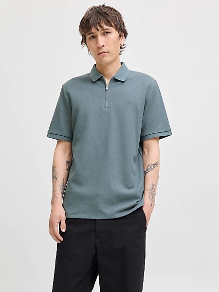 Jack & Jones Poloshirt "JJEAUSTIN ZIP POLO SS NOOS" günstig online kaufen