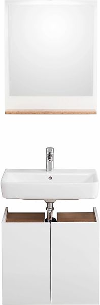 Saphir Badmöbel-Set "Quickset 947 2-teilig, Waschbeckenunterschrank mit Spi günstig online kaufen