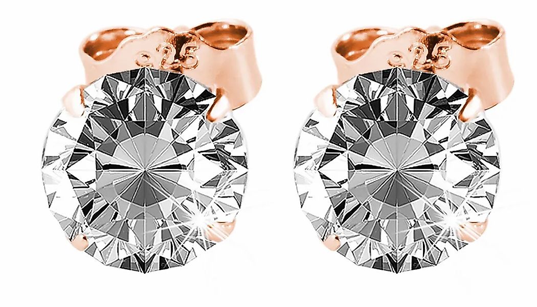 Adelia´s Paar Ohrhänger "Damen Ohrringe – Ohrstecker aus 925 Silber mit Zir günstig online kaufen