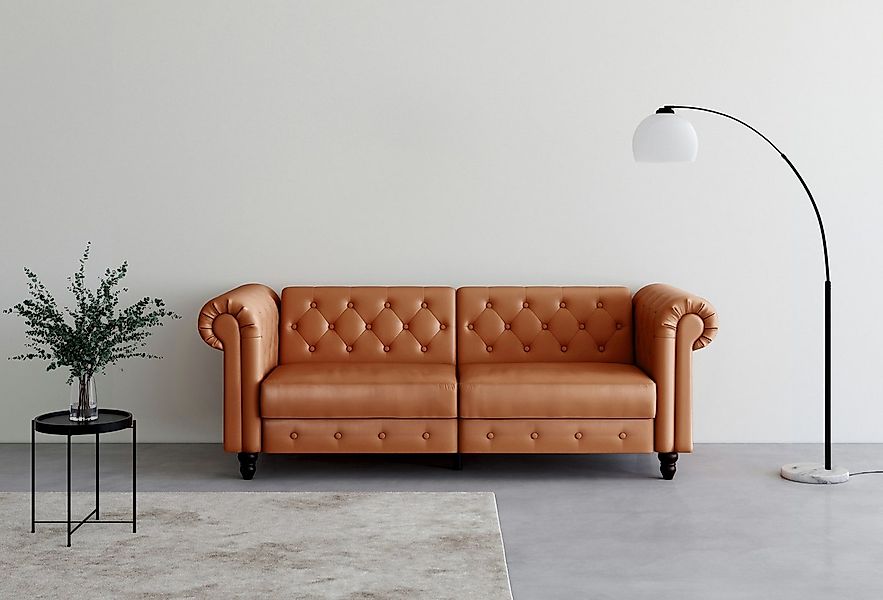 Dorel Home 3-Sitzer Felix, Schlafsofa 236 cm, (Liegefläche 108x190cm), Rück günstig online kaufen