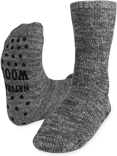 Circle Five ABS-Socken Winterhausschuhe mit ABS-Druck - Wollsocken (1 Paar) günstig online kaufen