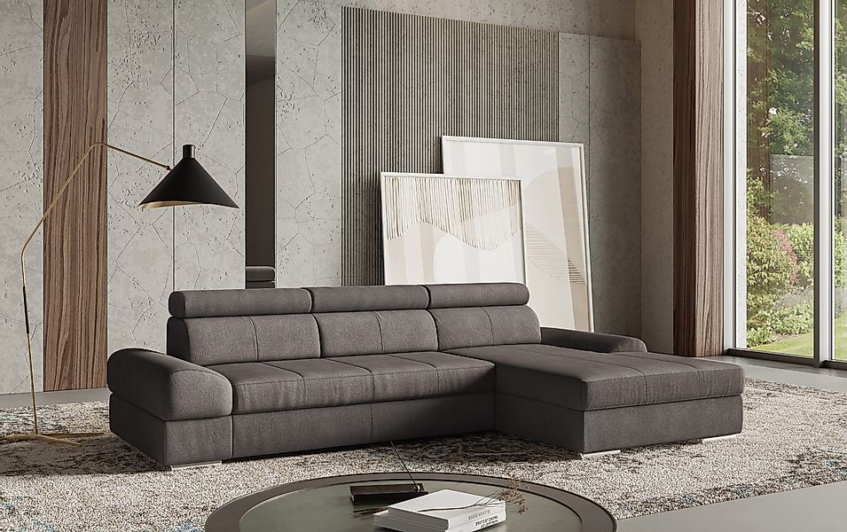 sit&more Ecksofa "Broadway L-Form" inklusive Kopfteilverstellung, wahlweise günstig online kaufen