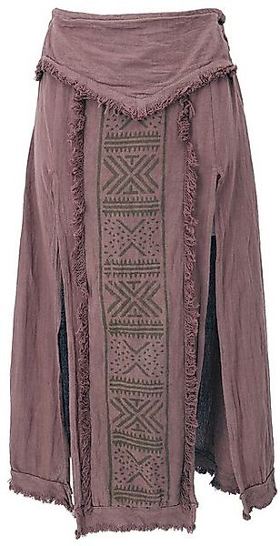 Guru-Shop Minirock Langer Boho Panel Skirt, günstig online kaufen