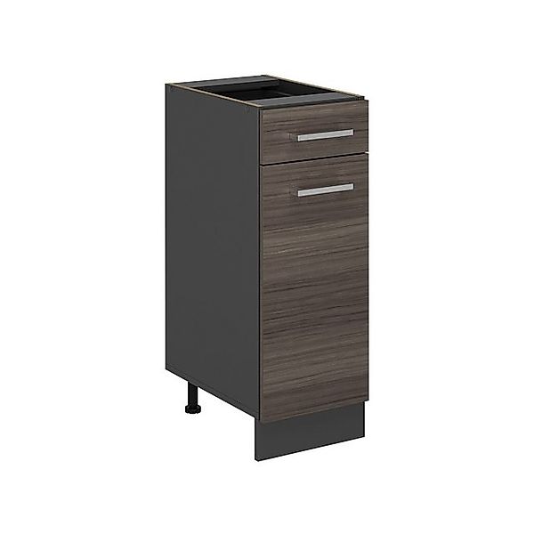 Vicco Unterschrank R-Line, Edelgrau/Anthrazit, 30 cm ohne Arbeitsplatte günstig online kaufen