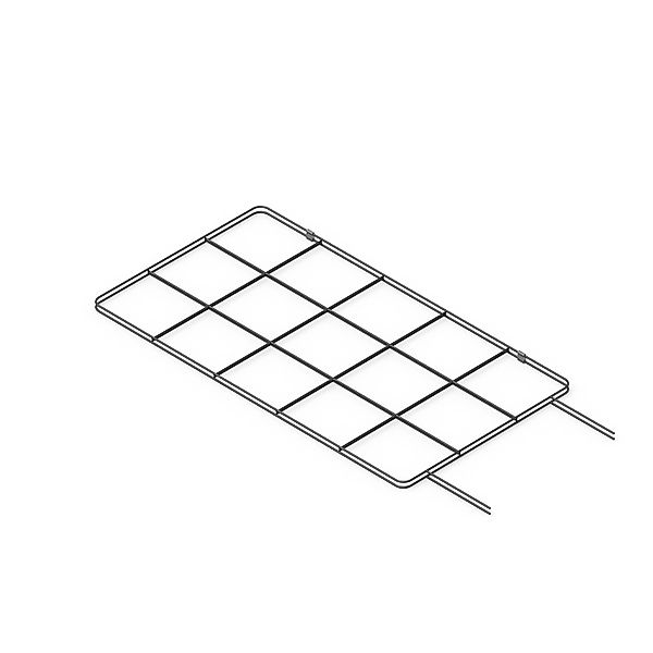 Upyard Modulares Rankgitter 120 cm x 25 cm Schwarz günstig online kaufen