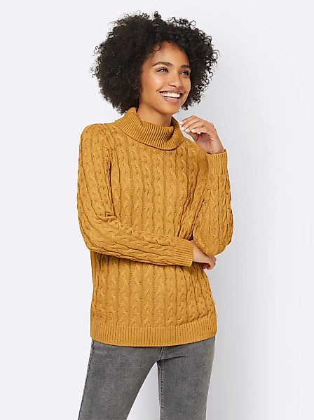 LINEA TESINI by heine Rollkragenpullover "Rollkragen-Pullover" günstig online kaufen