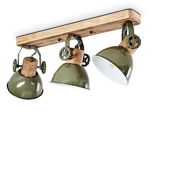 hofstein Deckenleuchte »Cotes« Deckenlampe aus Metall/Holz günstig online kaufen