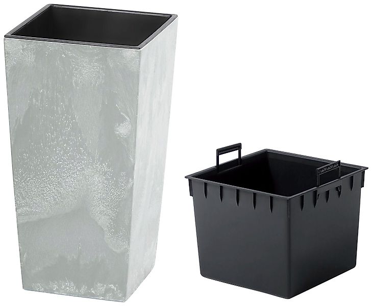 Prosperplast Pflanzkübel Urbi Square Beton, BxTxH: günstig online kaufen