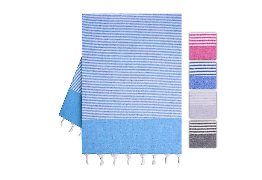 herémood Hamamtuch Luxuriöses Saunatuch, großes Strandtuch, 90x170 cm, vorg günstig online kaufen