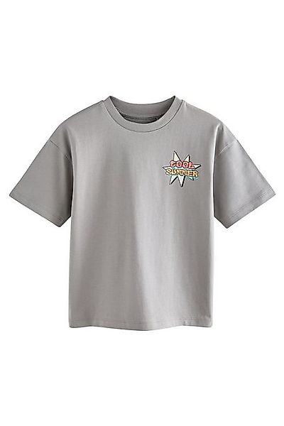 Next Print-Shirt Relaxed Fit Kurzarm-T-Shirt mit Grafikprint (1-tlg) günstig online kaufen