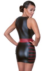 Cottelli Collection Minikleid Wetlook Kleid mit günstig online kaufen