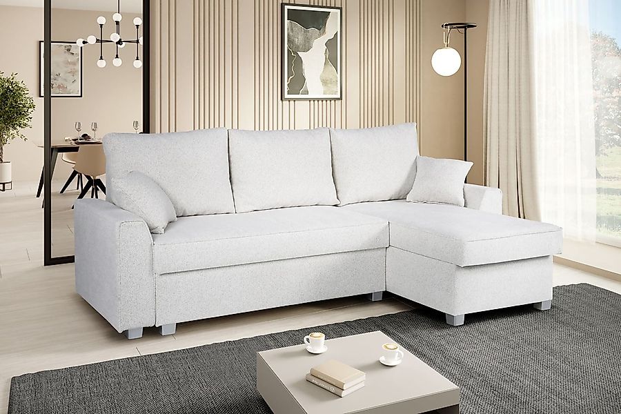 Beautysofa Ecksofa TERAMO, mit Schlaffunktion, mit günstig online kaufen