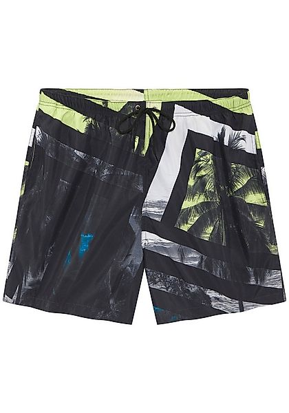 John Devin Badeshorts mit grafischen Elementen günstig online kaufen