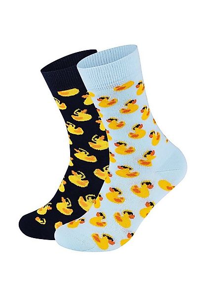 Happy Socks Basicsocken 2-Pack Rubber Duck gekämmte Baumwolle günstig online kaufen
