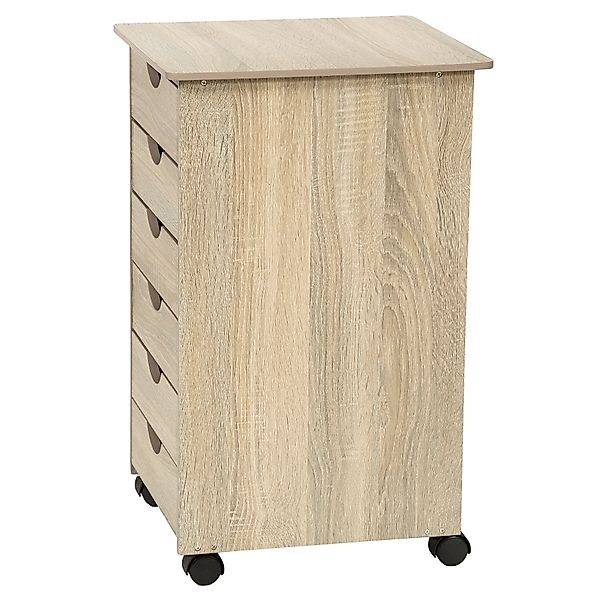 tectake Rollcontainer, aus Holz günstig online kaufen