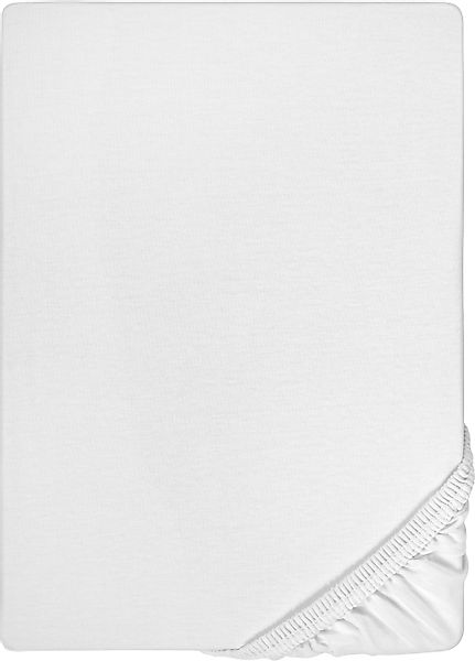 Biberna Spannbettlaken "Conny" hochwertiges Jersey-Elasthan geeignet für Wa günstig online kaufen