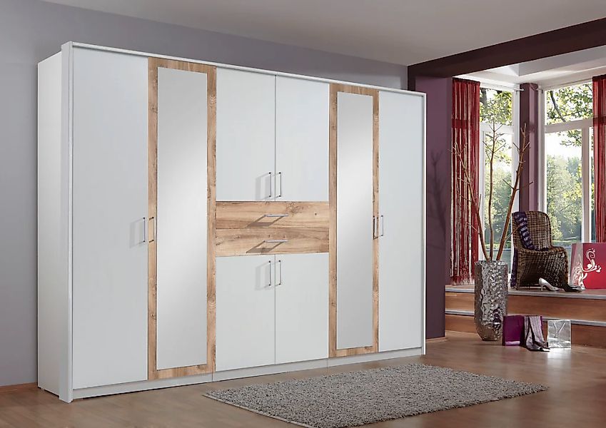 Wimex Kleiderschrank "Diver Drehtürenschrank mit Spiegel, 180, 225 o. 270cm günstig online kaufen