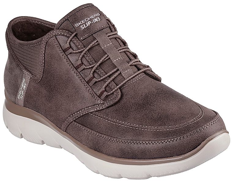 Skechers SUMMITS Slip-On Sneaker, Schnürboots, Mid Cut Sneaker mit Hands Fr günstig online kaufen