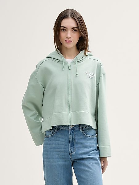 TOM TAILOR Denim Sweatjacke Oversize Hoodie günstig online kaufen