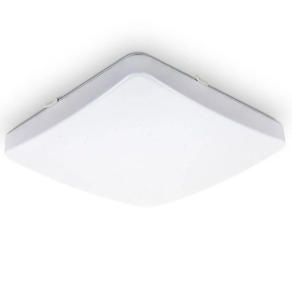 LED-Leuchtmittel B.K.Licht LED Deckenleuchte Weiß eckig günstig online kaufen