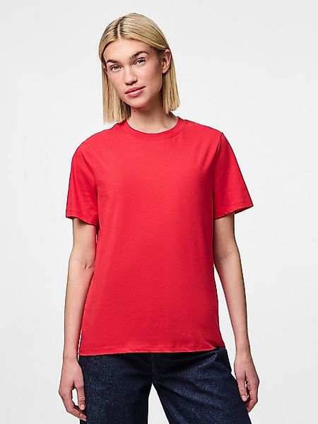 pieces Rundhalsshirt PCRIA SS SOLID TEE NOOS BC günstig online kaufen