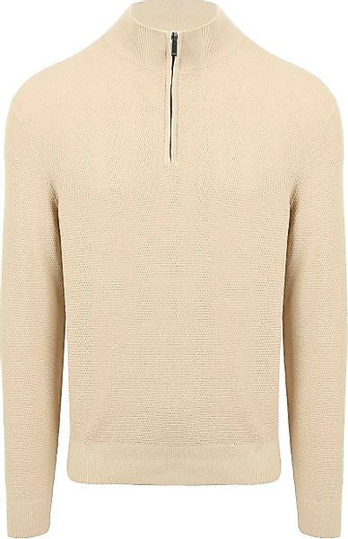 Suitable Structure Half Zip Pullover Sand - Größe XXL günstig online kaufen