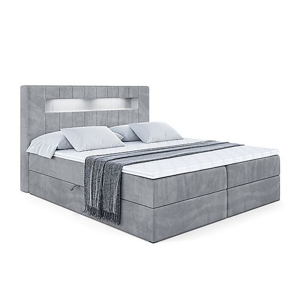 ALTDECOR Boxspringbett ORGOL (H4-Multipocket/H3-Bonellfederung Matratze . T günstig online kaufen