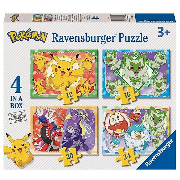 POKÉMON Puzzle 4 in 1 Kinder günstig online kaufen