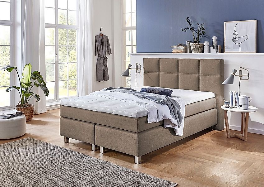 Westfalia Schlafkomfort Boxspringbett, mit Topper günstig online kaufen