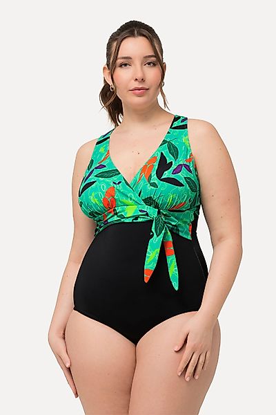 Ulla Popken Badeanzug Badeanzug Neckholder-Optik Softcups günstig online kaufen