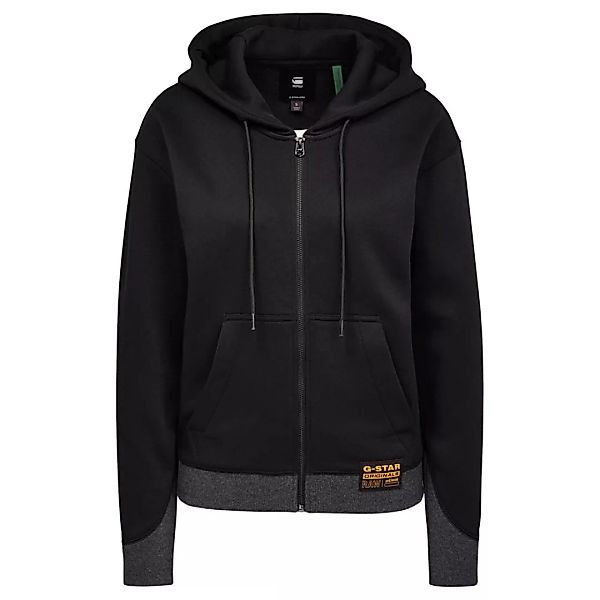 G-star Premium Core Sweatshirt Mit Reißverschluss 2XS Dark Black günstig online kaufen