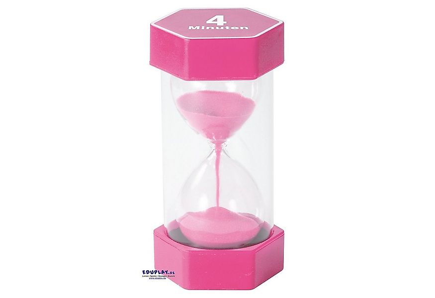 EDUPLAY Lernspielzeug Mega Sanduhr 4 min, Ø 8,4 x 16 cm günstig online kaufen