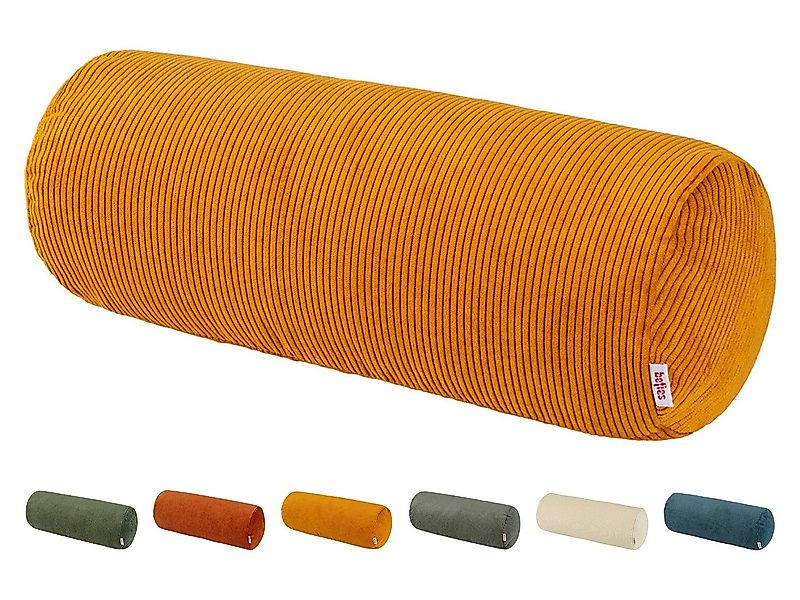 beties Nackenrollenbezug HYggelig No.1, (1 Stück), Samtcord Kissenbezug ca. günstig online kaufen