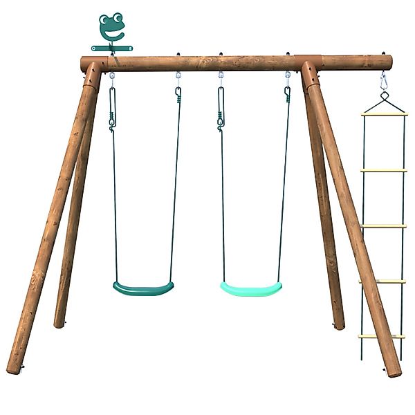 Soulet Holzschaukel Tonka 245 cm x 166 cm x 190 cm günstig online kaufen