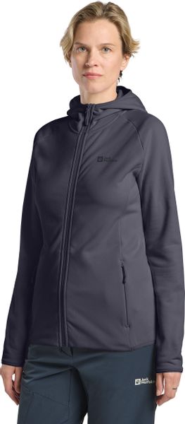 Jack Wolfskin Fleecejacke "BAISELBERG HOODED FZ W" mit Kapuze günstig online kaufen