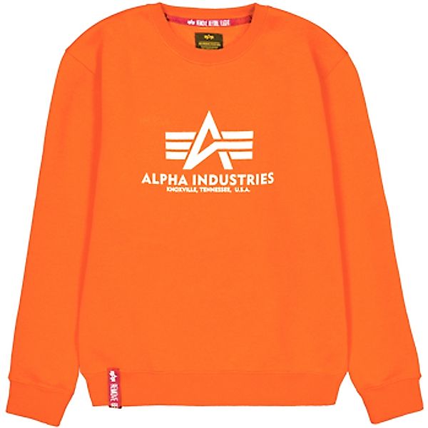 Alpha Industries  Sweatshirt Basic Sweater - boost orange günstig online kaufen