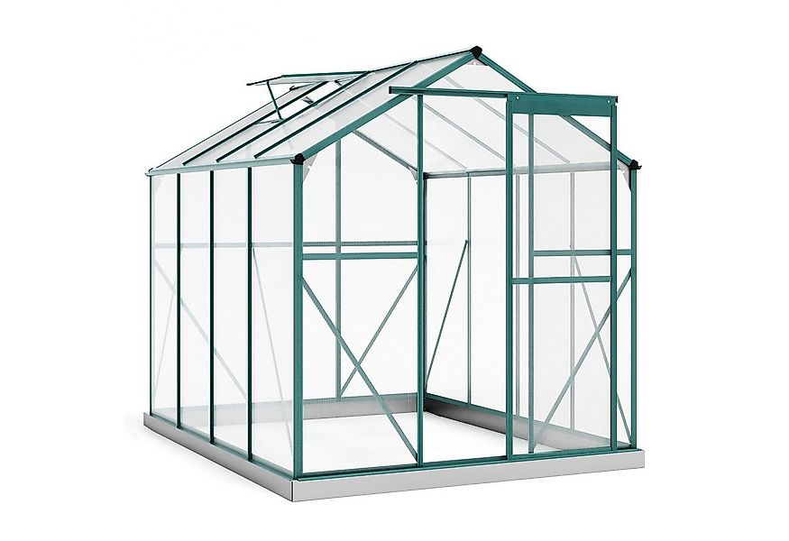 Thanaddo Gewächshaus Aluminium Gewächshaus, Treibhaus Gartenhaus, Pflanzenh günstig online kaufen
