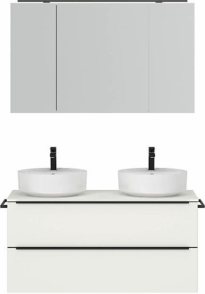 nobilia Badmöbel-Set "Alvene" vormontiert, mit Soft-Close, 2 Stk. tlg. günstig online kaufen