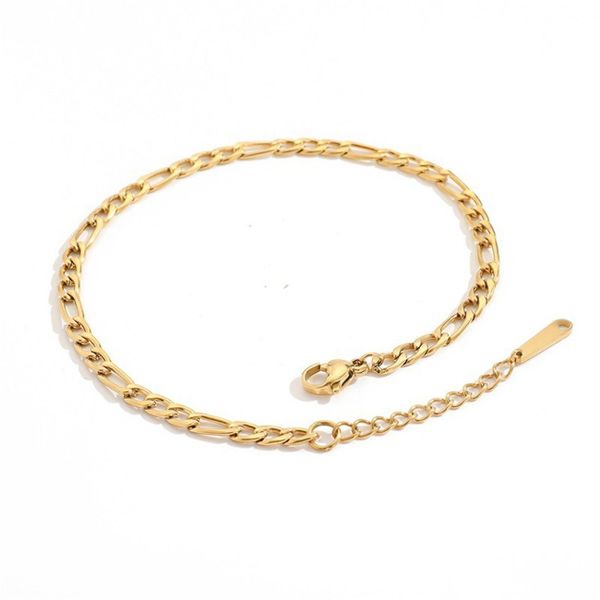 KARMA Fußkette Silber od. Gold Edelstahl günstig online kaufen