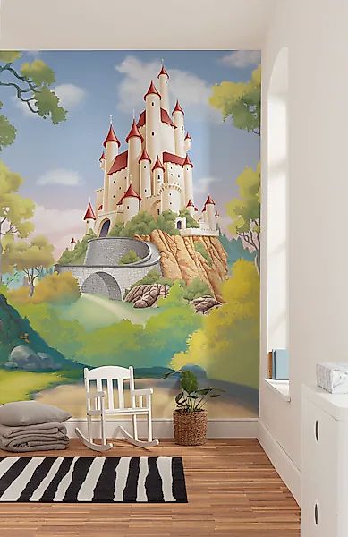 Komar Kindertapete »Disney Princess Snow White Castle«, bedruckt günstig online kaufen