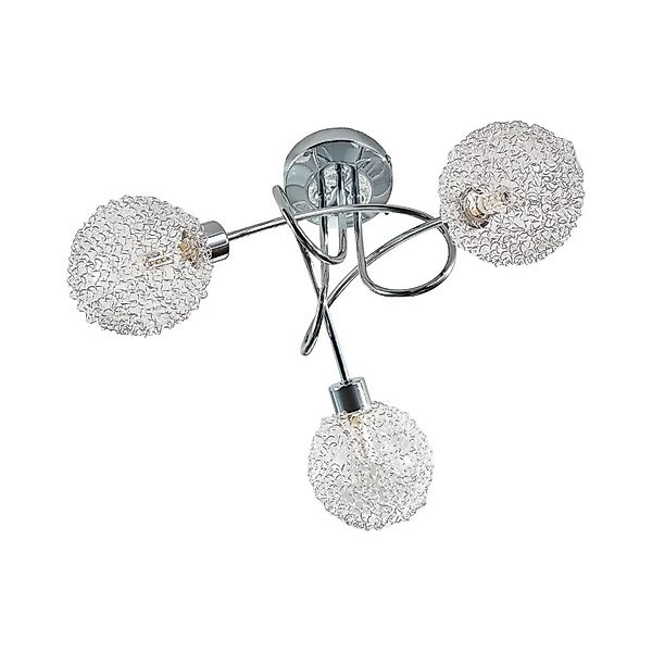 Lindby Deckenlampe Ticino 9620780 Modern in Chrom aus Metall 3-flammig G9 F günstig online kaufen