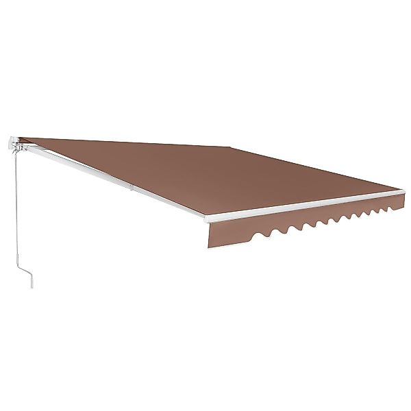 COSTWAY Markise mit Kurbel, Sonnenschutz, für günstig online kaufen