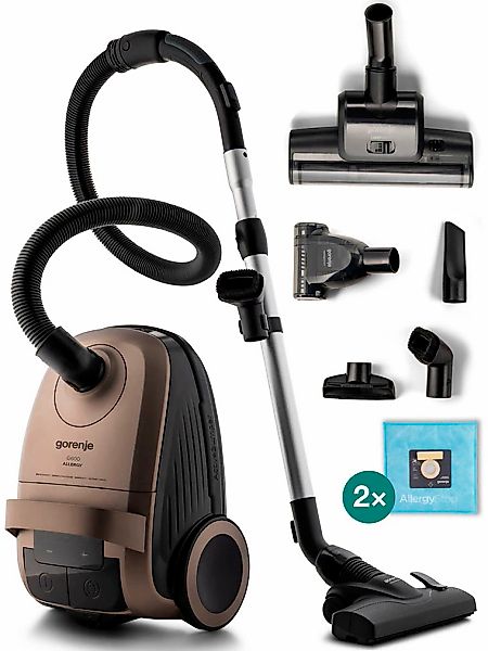 GORENJE Bodenstaubsauger "G600 Allergy VCE28G6ALLGO, 73dB leise, Umfangreic günstig online kaufen