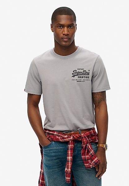 Superdry Rundhalsshirt "VL TOKYO RELAXED TEE", mit coolem Tattoo-Print günstig online kaufen