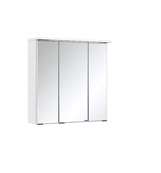 Spiegelschrank 60 inkl LED Einbauleuchte Bologna von Held Möbel Weiß günstig online kaufen
