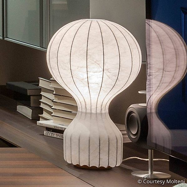 FLOS Designer-Tischlampe Gatto, weiß, Höhe 56 cm günstig online kaufen
