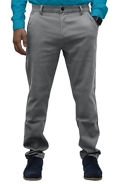 BlauerHafen Chinohose Herren Regular Fit Chino Casual Relaxed Stretch-Baumw günstig online kaufen