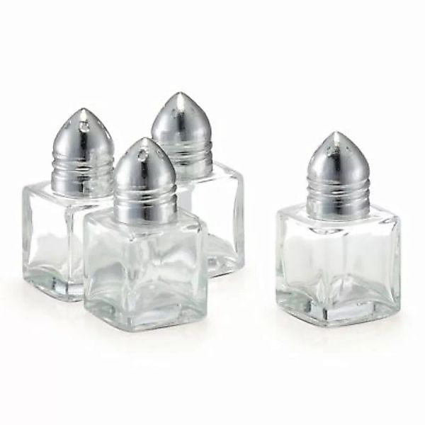 Neuetischkultur Salz-/Pfefferstreuer Mini 4er-Set transparent günstig online kaufen